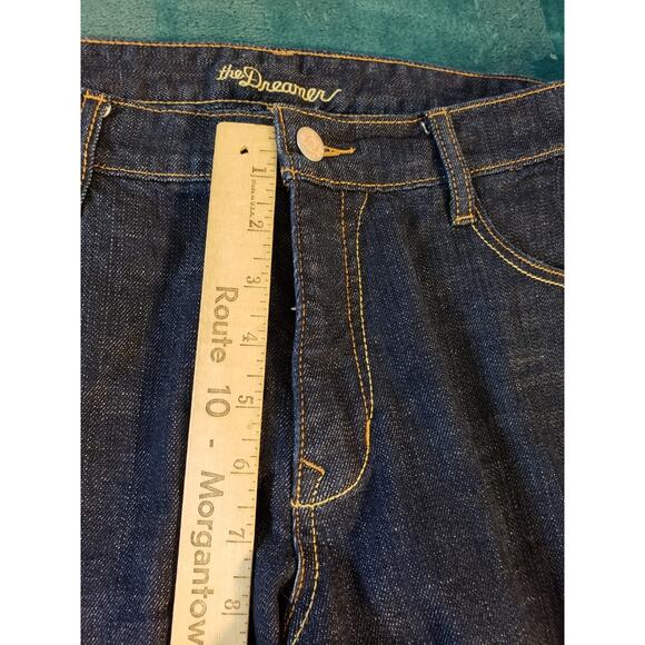 Old Navy Jeans Size 12 Womens Blue Pants Denim Ladies Stretch Mid Rise Bootcut - Picture 7 of 12